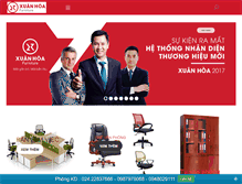 Tablet Screenshot of noithatxuanhoa.com.vn